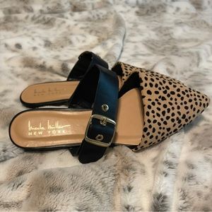 NWT Nicole Miller pointy flats, size 7.5